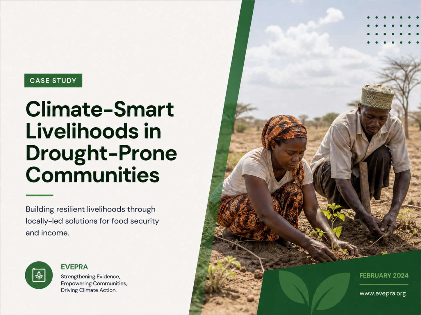 Climate-smart livelihoods case study cover