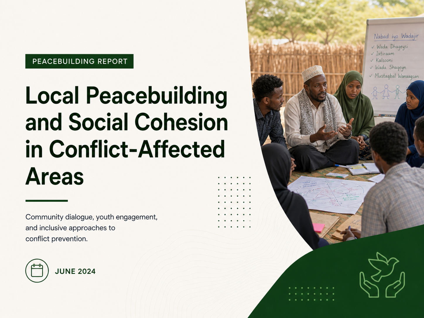 Local peacebuilding report cover
