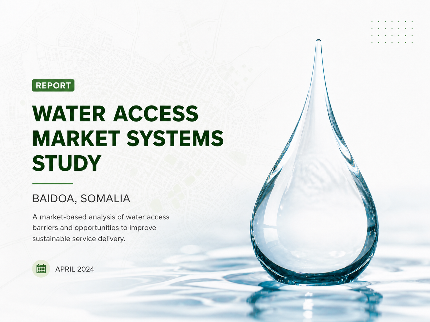 Water Access Market Systems Study cover
